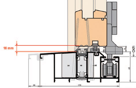 Технологические требования к установке дверных конструкций, оборудованных складной фурнитурой Siegenia FS PORTAL